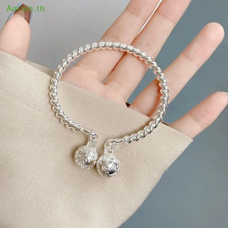 #New Ch สร้อยข้อมือเงิน 925 พร้อมเครื่องประดับแฟชั่นที่สวยงามสําหรับผู้หญิงงานแต่งงาน