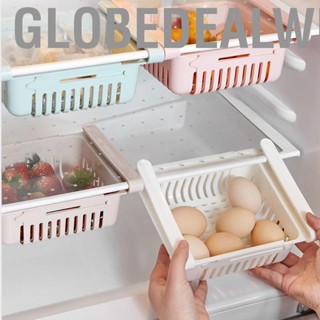 Globedealwin Fridge Drawer Organizer Retractable Multifunction Space Saving  Storage Box