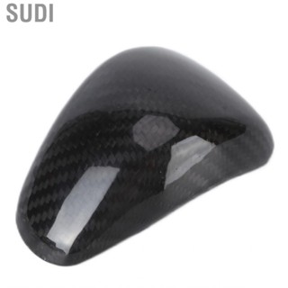 Sudi Gear Shift Knob Trim Cover Carbon Fiber for Car Modification