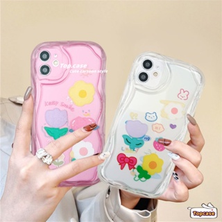 เคสโทรศัพท์มือถือนิ่ม ลายการ์ตูนดอกไม้ 3D สําหรับ Vivo V25e V25 Y27 Y02 Y02s Y35 2022 Y22s Y16 Y15A Y21 Y21A Y21s Y20i Y20s [G] Y17 Y15 Y15A Y15s Y12 Y12A Y12s Y21T Y33s