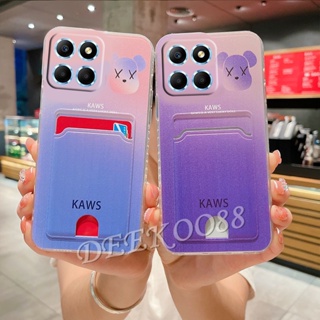 เคสโทรศัพท์มือถือแบบนิ่ม กันกระแทก กันรอยกล้อง พร้อมช่องใส่บัตร สําหรับ Honor X6a X5 Plus 90 Lite Pro 5G 4G X5+ HonorX6a HonorX5+