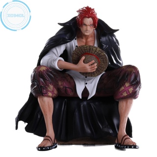 Xo94ol ฟิกเกอร์ฟิล์ม PVC ลายอนิเมะ One Piece Shanks Red Yonko Red Hair ขนาด 17 ซม. TH