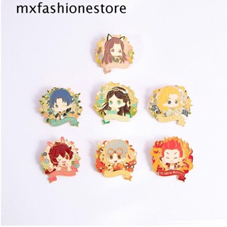 Mxfashione Douluo Continent เข็มกลัดกระเป๋าเป้สะพายหลัง เครื่องประดับแจ็คเก็ต Pin เข็มกลัดโลหะ เข็มกลัดการ์ตูน เข็มกลัดเคลือบ