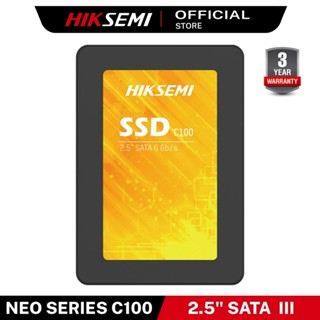 [NEWSEP23 ลด20%] HIKSEMI NEO SERIES SSD C100 120GB - 960GB 3D NAND SATA III WARRANTY 3 YEARS