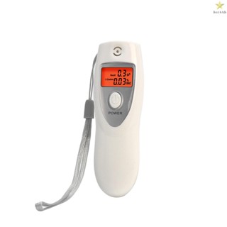 Portable Breathalyzer Digital Alcohol Tester with Audible Alert - Professional Use