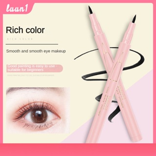 อายไลเนอร์หลอดสีชมพูอายไลเนอร์ชนิดน้ำหัวบางสีดำเย็นไม่ง่ายที่จะทำให้เวียนหัวแต่งหน้าได้อย่างราบรื่นสำหรับผู้เริ่มต้น cod