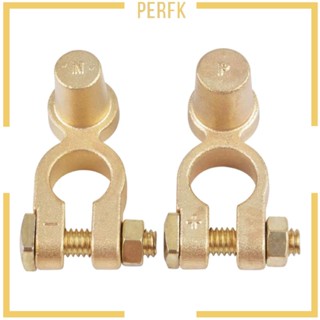 [Perfk] ขั้วต่อแบตเตอรี่ขั้วบวก และขั้วลบ สําหรับรถบรรทุก