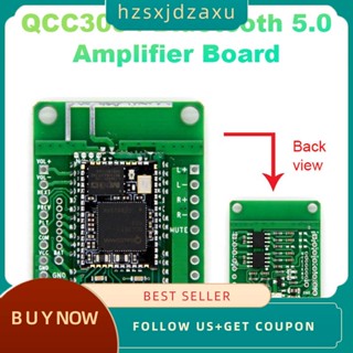 【hzsxjdzaxu】QCC3034 บอร์ดขยายเสียงเพลง บลูทูธ 5.0 TWS 2X3 5W รองรับ AAC APTX APTXLL APTXHD