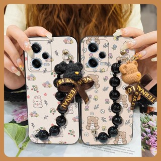 Back Cover cute Phone Case For Redmi Note12 Pro 5G Anti-knock silicone Skin-friendly feel Dirt-resistant Cartoon Simplicity