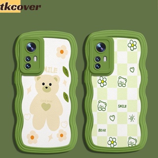 เคสโทรศัพท์มือถือแบบนิ่ม TPU กันกระแทก ลายการ์ตูนหมี ดอกไม้ คลื่น สัตว์น่ารัก สําหรับ Redmi Note 11T Pro K40S K60 K50 K40 K30 Pro K50 Ultra K60e