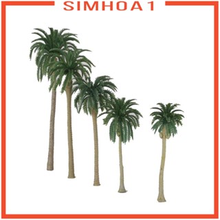 [Simhoa1] โมเดลต้นไม้ปาล์ม สําหรับตกแต่งต้นไม้ 10 ชิ้น