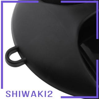 [Shiwaki2] กระจกแต่งหน้า ทรงกลม ขนาดใหญ่ พร้อมที่จับด้านหลัง แบบมืออาชีพ สําหรับร้านตัดผม