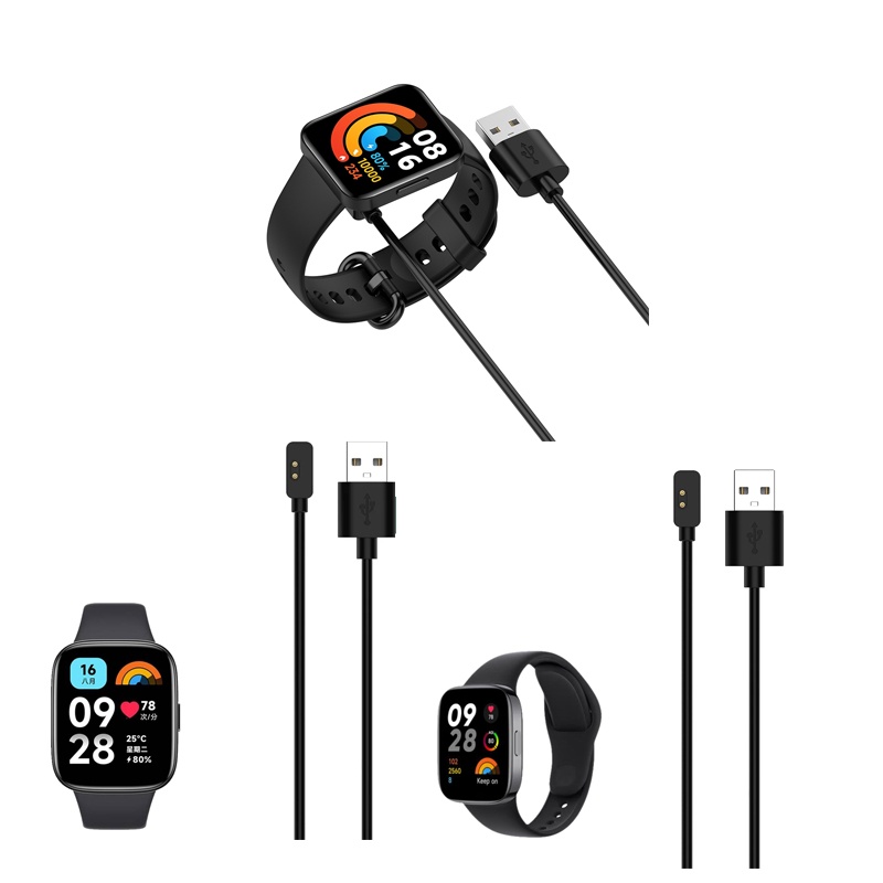 สายชาร์จสมาร์ทวอทช์ USB แบบแม่เหล็ก สําหรับ Redmi Watch 3 Lite Active Band 2 Band 8