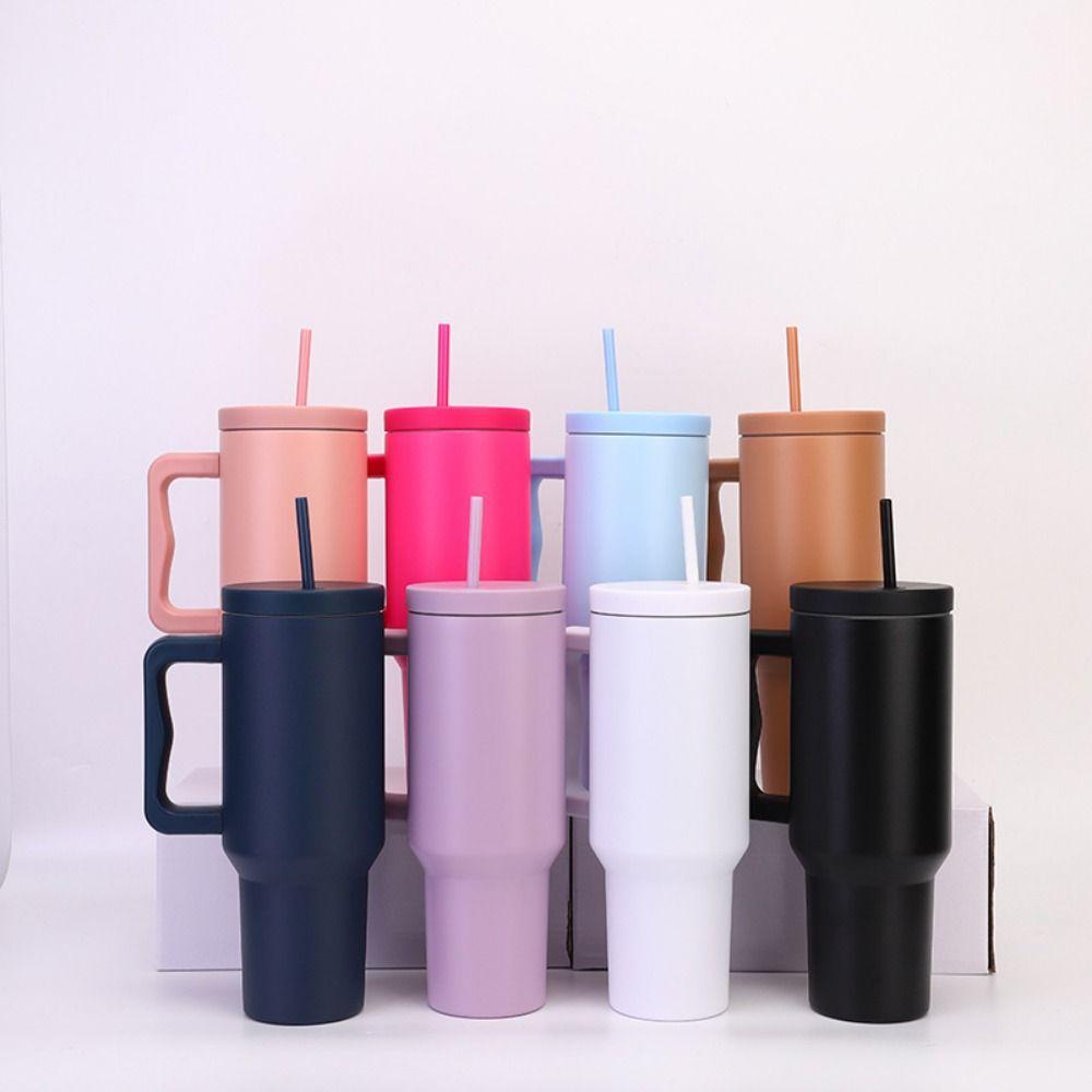 WRIWHITKK ฝาครอบขวด 1 ชิ้น, ฝาครอบถ้วยป้องกันการรั่วไหล Themos Splash, ฝาปิดถ้วยพลาสติก Tumbber 40 ออนซ์สําหรับ Quencher H3.0 - รูปที่ 2