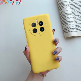 เคสโทรศัพท์ซิลิโคน TPU แบบนิ่ม ผิวด้าน กันกระแทก สีแคนดี้ สําหรับ Huawei Mate 60 50 40 Pro