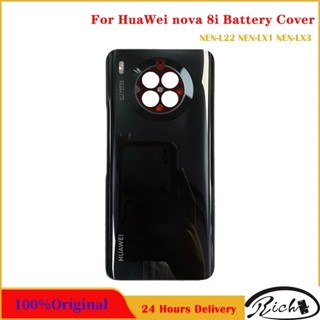 เคสกระจกด้านหลัง ของแท้ พร้อมโลโก้กรอบกล้อง สําหรับ Huawei Nova 8i