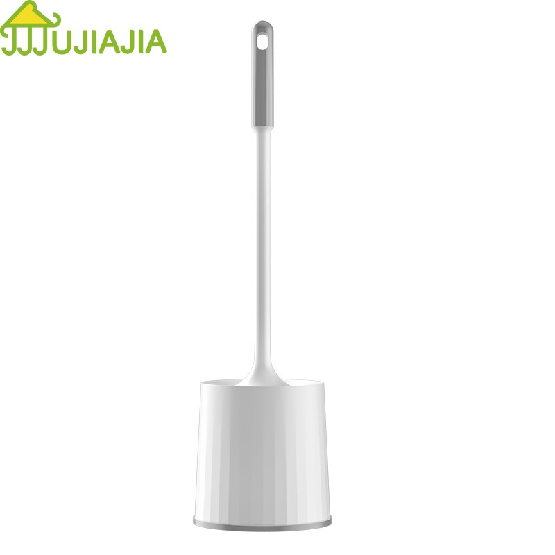 Jujiajia แปรงทําความสะอาดที่นั่งชักโครก ด้ามจับยาว สําหรับห้องน้ํา