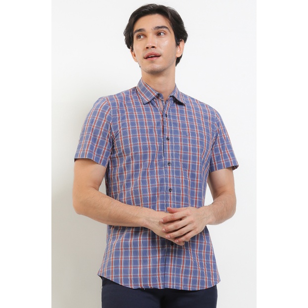 KEMEJA Cardinal เสื้อเชิ้ตทรงสลิมผู้ชาย F6165P02H