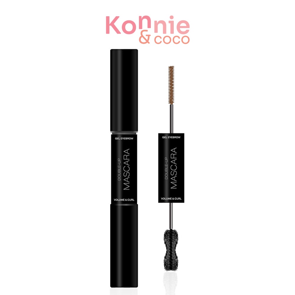 In2it Double Up Mascara Volume Curl 6g อินทูอิท มาสคาร่าสำหรับปัดขนตาและขนคิ้ว.