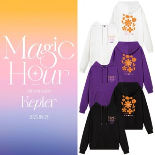 เสื้อยืดลําลอง ผ้าฝ้าย แขนสั้น คอกลม พิมพ์ลาย Kpop Kep1er Magic Hour สําหรับผู้ชาย และผู้หญิง