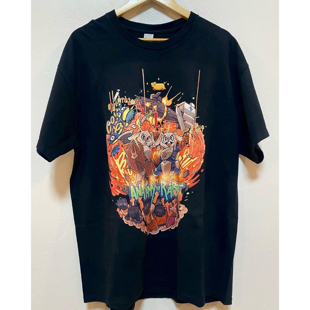 สีขาว a พร้อมส่ง  " 🐰 Anatomy rabbit 🐰”  การเปิดตัวผลิตภัณฑ์ใหม่ T-shirt