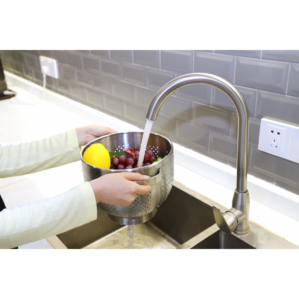 GlobalHouse SANE ตะแกรงรูสเตนเลส 22x20 ซม. WUNBY สินค้าของแท้คุณภาพดี