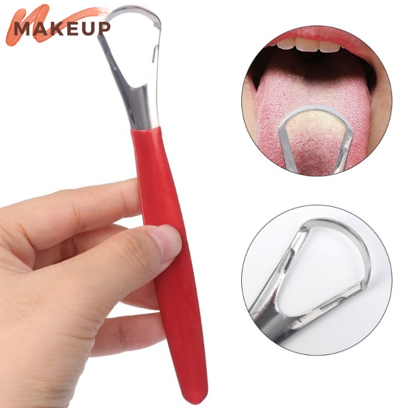 [ Featured ] เครื่องมือทําความสะอาดลิ้น เคลือบ / ทําความสะอาดลิ้น แบบพกพา / แปรงลิ้น หายใจสดชื่น สําหรับเด็ก ผู้ใหญ่ / ที่ขูดลิ้น สเตนเลส / ผลิตภัณฑ์ดูแลช่องปาก