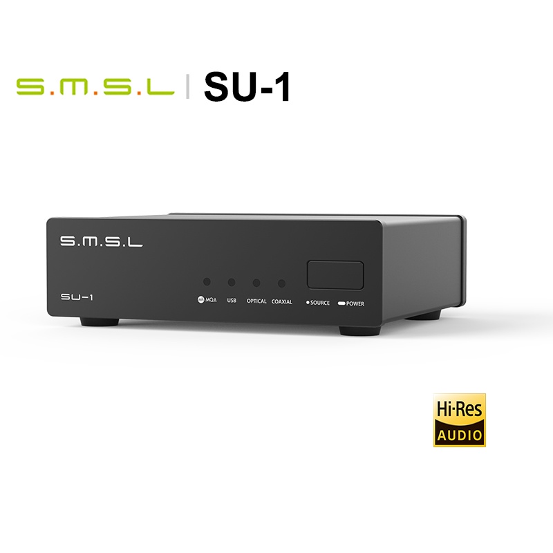 Smsl SU-1 SU1 MQA เครื่องถอดรหัสเสียง DAC Hi-Res HIFI ขนาดเล็ก MQA-CD AK4493S XMOS PCM768 DSD512