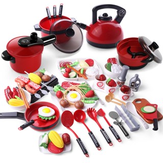 ของเล่นทําอาหาร ของเล่นในครัว บาร์บีคิวจำลองสำหรับเด็ก แกล้ง…