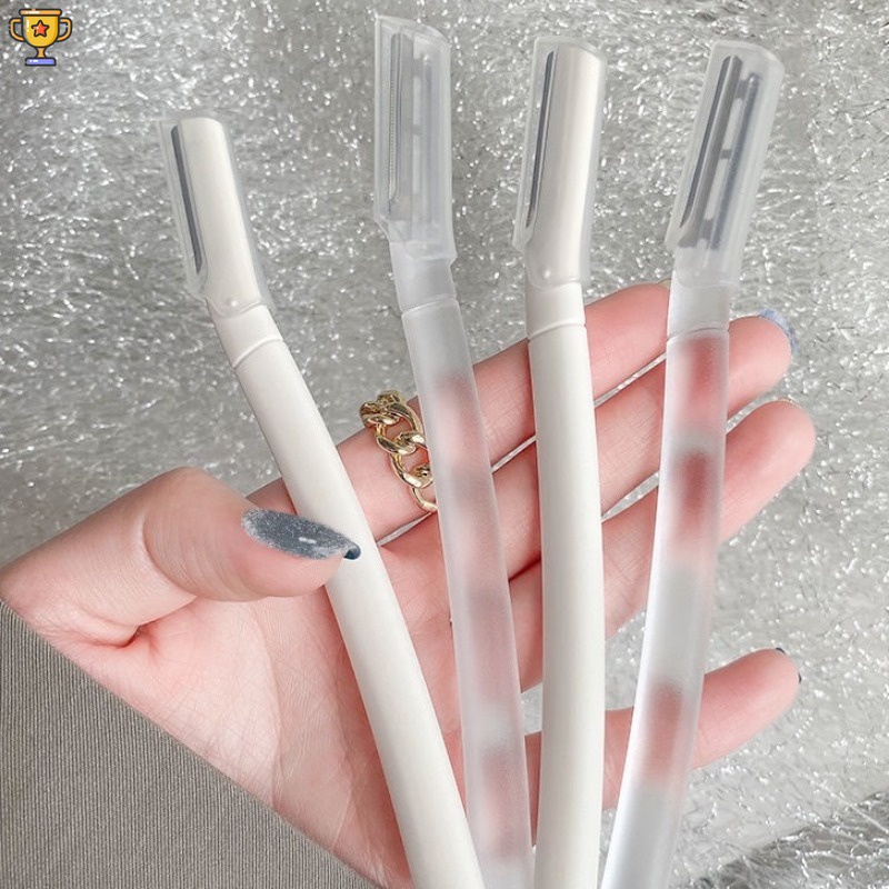 มีดกันขนคิ้ว สีขาว สีใส อุปกรณ์สำหรับเสริมความงาม TR