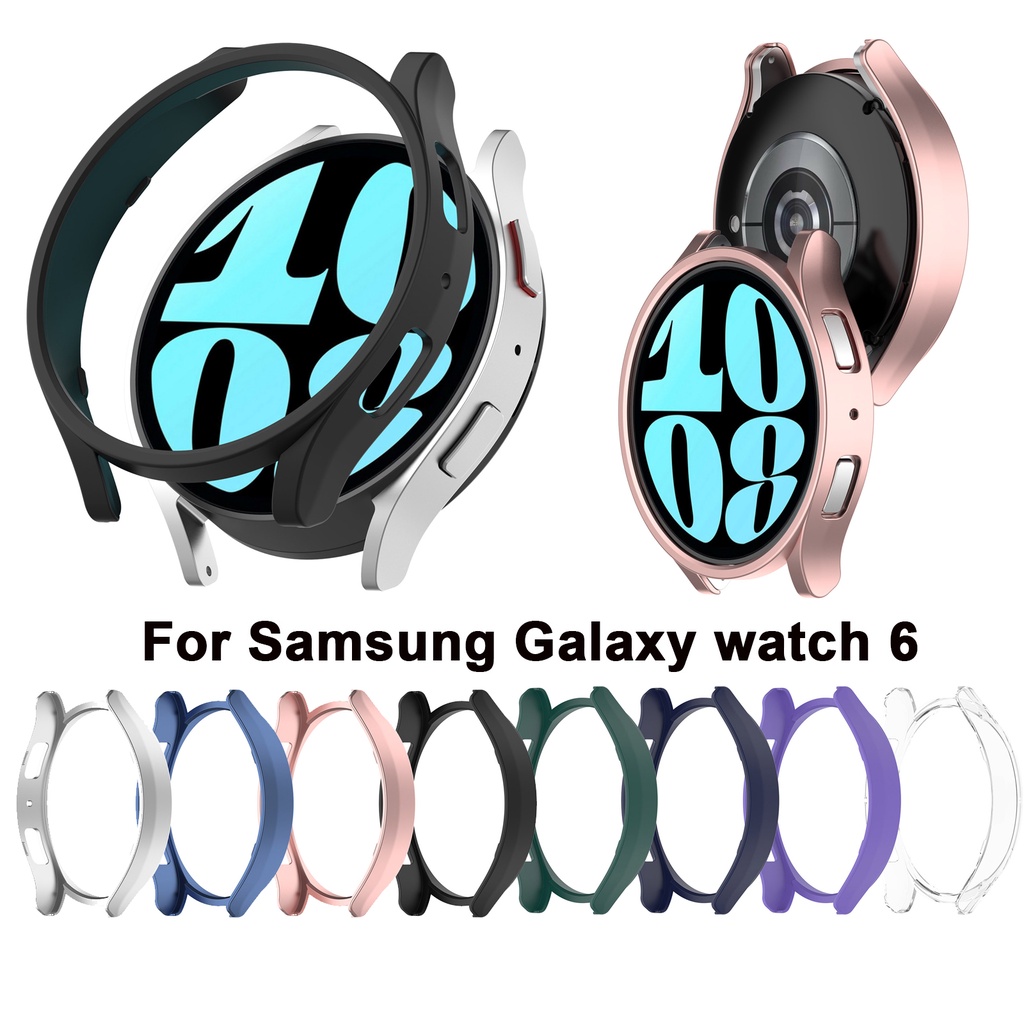 เคสป้องกัน สําหรับ Samsung Galaxy Watch 6 44 มม. 40 มม. Watch6 PC เคสป้องกัน