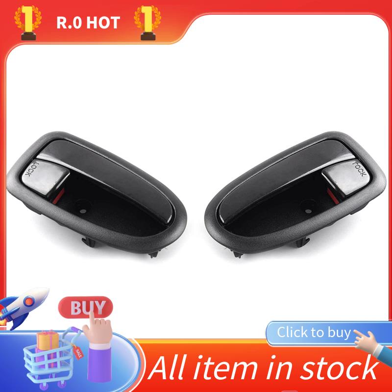 รถสีดําภายในมือจับประตูจับสําหรับ Hyundai Matrix Lavita 2001-2011