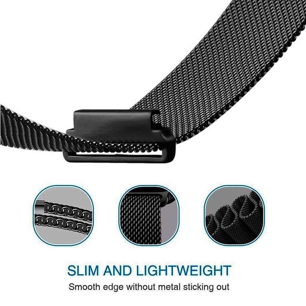 สาย smart watch garmin vivoactive 5 magnetic loop สายนาฬิกาข้อมือ สเตนเลส สำหรับ Garmin Vivoactive 5 นาฬิกาอัฉริยะ Smart Watch