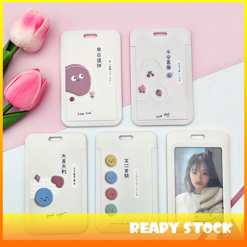 ✨พร้อมส่ง✨ ป้ายแท็กการ์ด IC พิมพ์ลายตัวอักษรจีน แบบนูน สําหรับนักเรียน