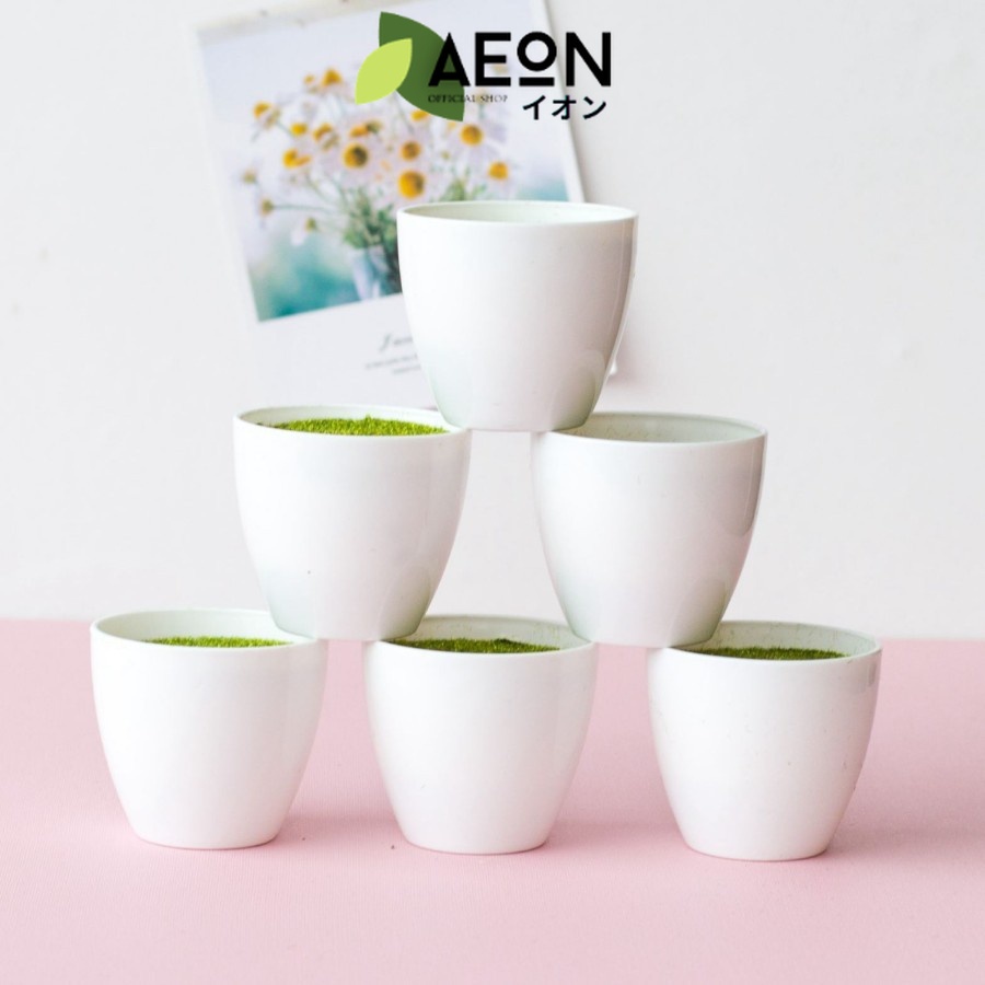 AEON - พลาสติกกระถางดอกไม้