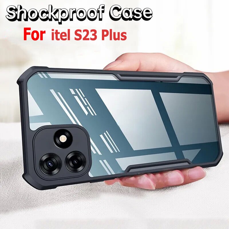 เคสมือถือ Itel S23 Plus เคสโทรศัพท์มือถือแบบนิ่ม TPU ใส กันกระแทก สําหรับ itel s23 Plus itel s23+ s2