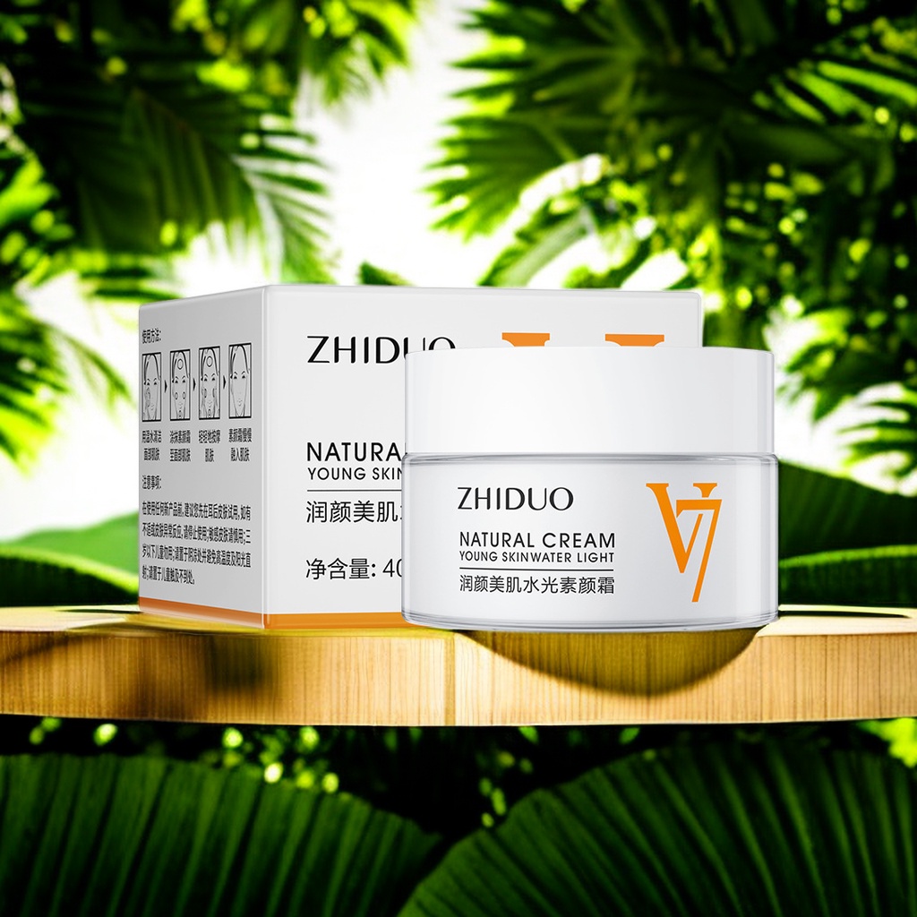 ZHIDUO ครีมทาหน้า ครีมบำรุงหน้า บูสผิว กระจ่างใส หน้าเด็ก มอบความชุ่มชื้นแก่ผิว v7