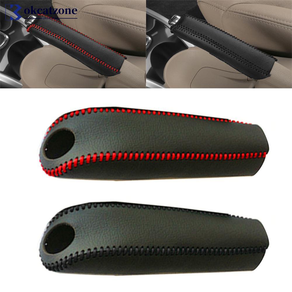 Okcatzone ปลอกหนังหุ้มเกียร์รถยนต์ สําหรับ Kia K2 2011-2016 S8Y2