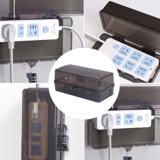 RAINBOWEJL Plug Box, Anti-theft Weatherproof Extension Lead Cover,พลาสติกทนทานกันน้ําป้องกันOutlet Socket Protective Cover Outdoor