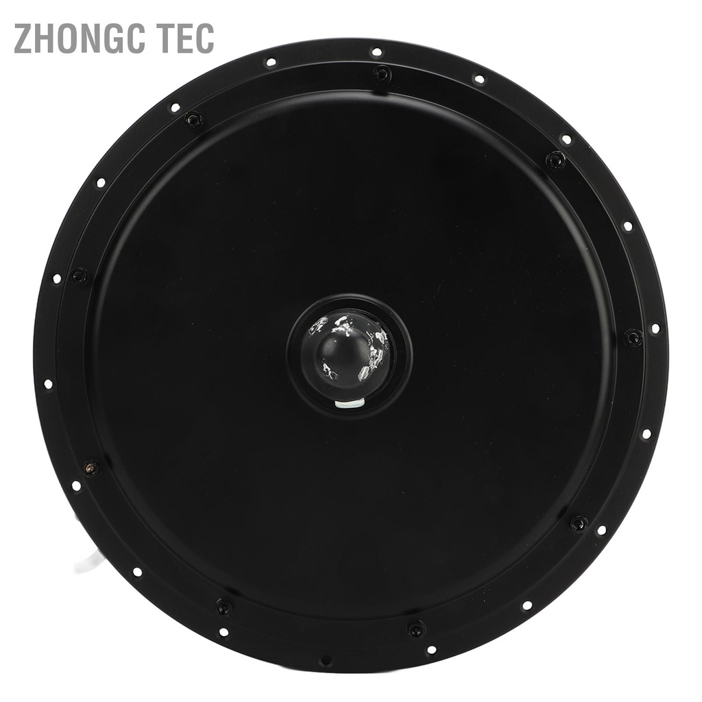 Zhongc Tec 48V 1000W Brushless Gearless Hub เครื่องยนต์ ขับเคลื่อนด้านหลังดุมล้อไฟฟ้า สำหรับจักรยานไฟฟ้า