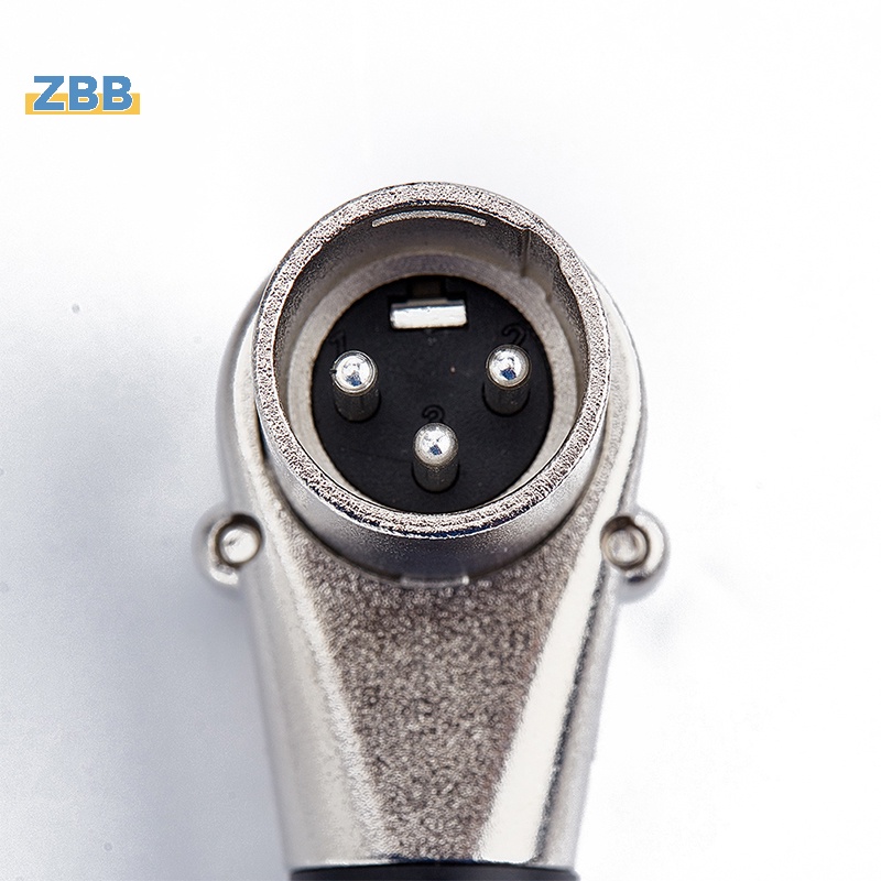 Zbb> ใหม่ ปลั๊กเชื่อมต่อสายเสียงไมโครโฟน XLR ตัวผู้ ตัวเมีย 3Pin