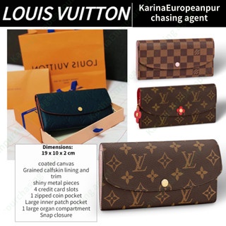 หลุยส์วิตตองLouis Vuitton Emilie Women/Long/Wallets ผู้หญิง/ยาว/กระเป๋าสตางค์