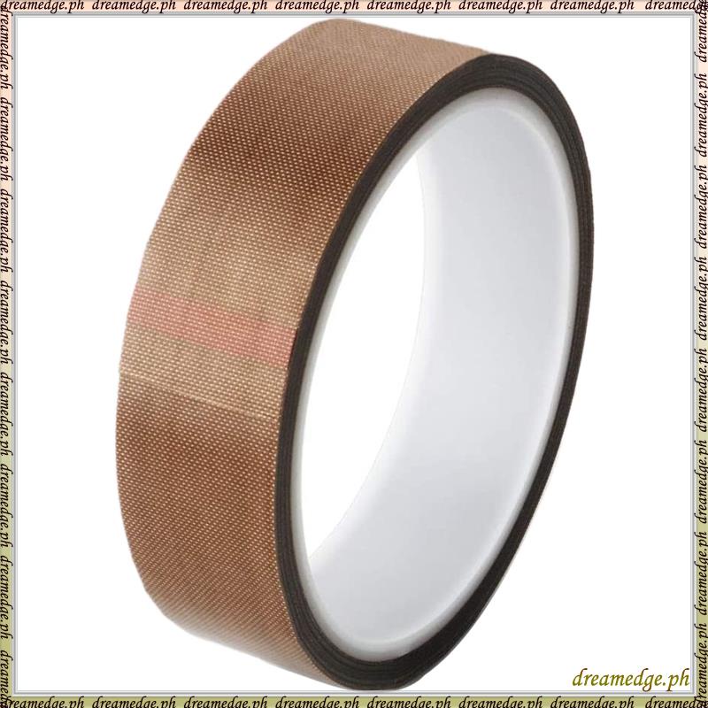 [SK G] PTFE Tape/PTFE Tape สําหรับเครื่องซีลสูญญากาศ,เครื่องซีลมือและแรงกระตุ้น (1 นิ้ว x 33 ฟุต)