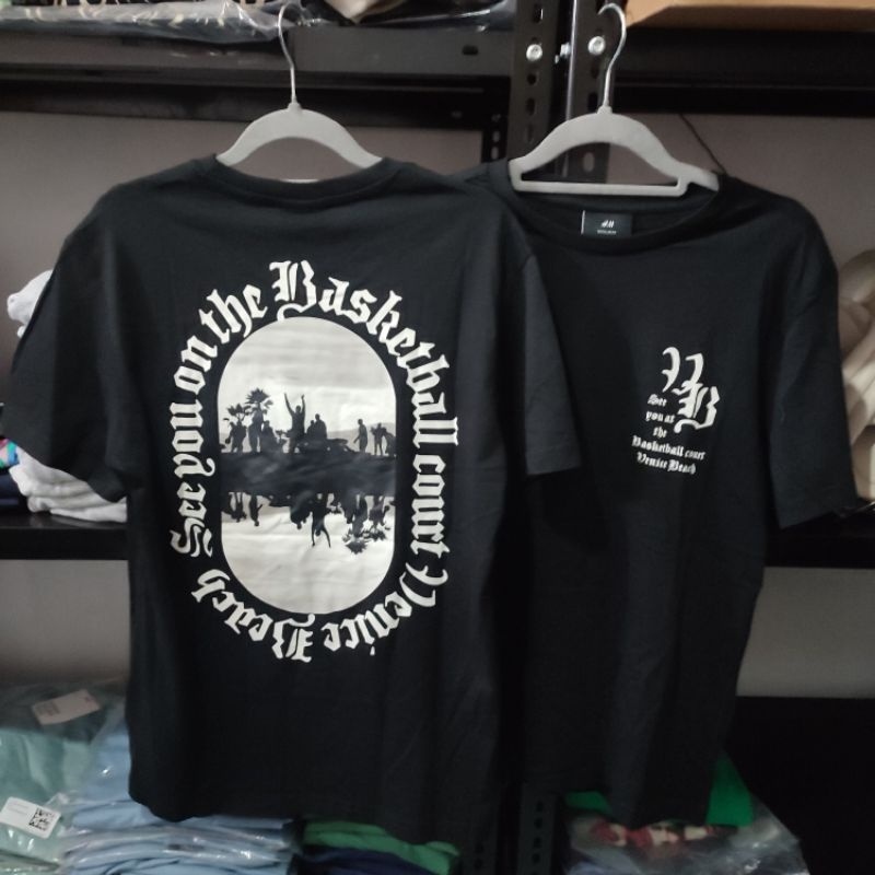 H&M ชม.&ม.&เสื้อยืด m Man พร้อมส่ง/