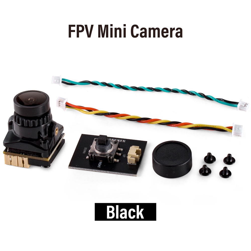 9imod FPV กล้อง 1800TVL 5MP 2.1 มม. 1/8 นิ้ว เซนเซอร์แสงดาว สําหรับโดรนแข่งขัน RC FPV