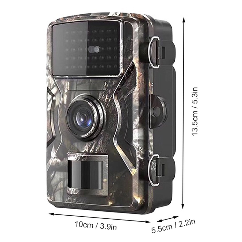 16MP 1080P Trail Camera IP66อินฟราเรดกล้องรักษาความปลอดภัยกันน้ำสำหรับการสังเกตสัตว์ป่าในบ้านความปลอดภัย - รูปที่ 4
