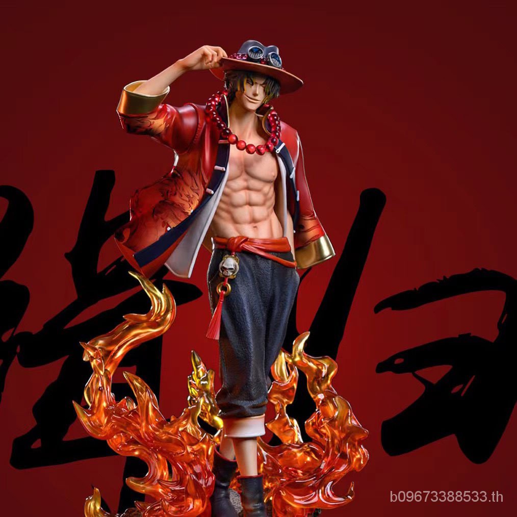 โมเดลฟิกเกอร์ the Third Eye Is Wanted to Return to the Sea Republic of China Style Ace One Piece Limited gk ของเล่นสําหรับเด็ก