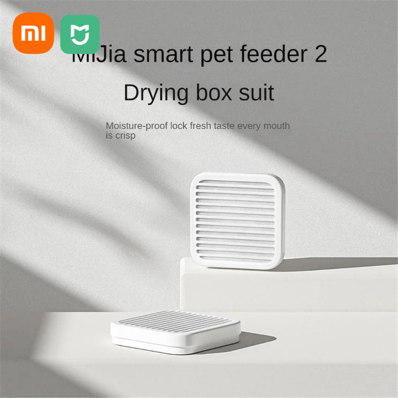 Youpin Mijia Smart Pet Feeder 2 ชุดกล่องให้อาหารสัตว์เลี้ยง 3 ชิ้น เตือนอัจฉริยะ สําหรับ Youpin Pet Feeder เชื่อมต่อกับแอพ Mijia