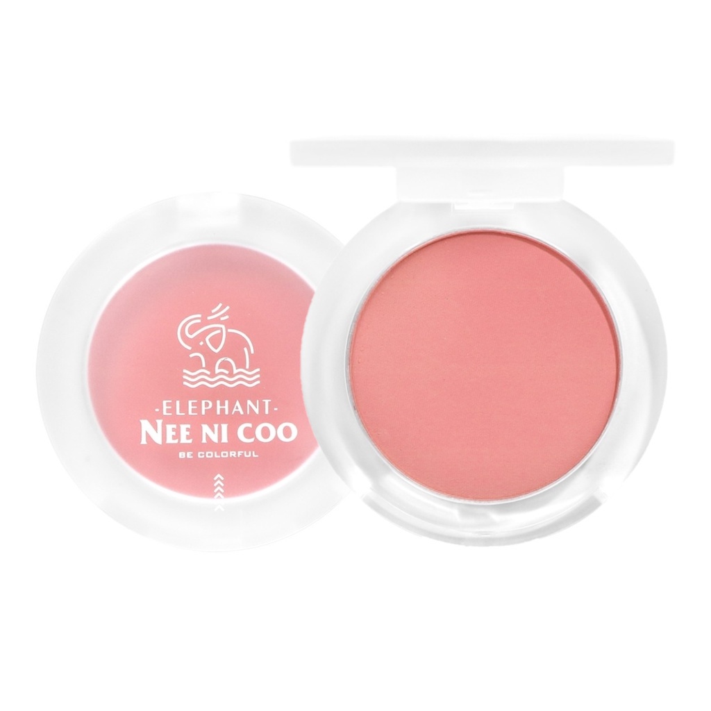 ของแท้·ส่งด่วน·ถูก Nee Cara Nee Ni Coo Elephant Silky Blush #NC024 : neecara นี นิ โค ซิลค์กี้ บลัช ปัดแก้ม dayse