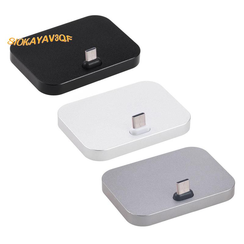 【siokayav3qf】แท่นชาร์จโทรศัพท์มือถือ Type-c Usb-C